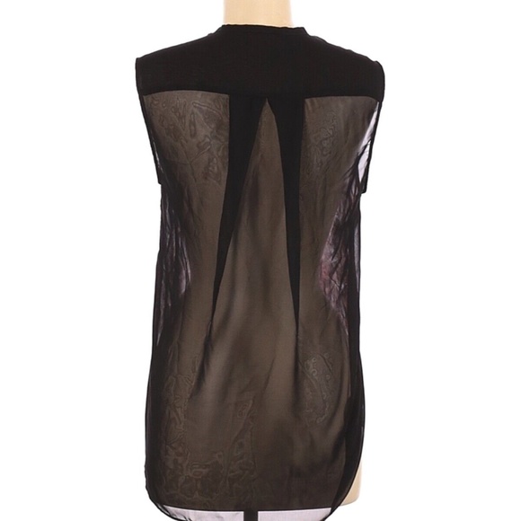 HELMUT LANG Womens Sleeveless Blouse Size Small - Picture 2 of 2